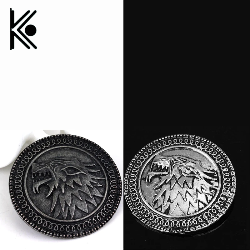 

free shipping game of thrones brooch song of ice and fire vintage targaryen dragon badge pin for men and women wholesale