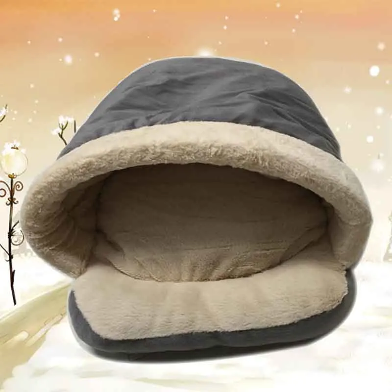 Weiche Welpen Hund Haus Schlafsack Warme Bett Haustier Hund Haus Bett Matte Haustier Katze Zwinger Liefert Komfort Nest Für kleine Hunde 8A25 Kaufen