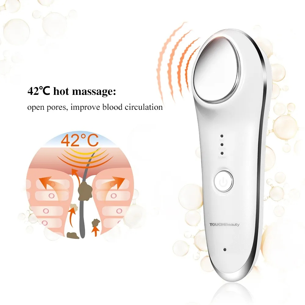 Hot & Cool Skin Rejuvenation Beauty Instrument with Sonic Vibration Touch Beauty USA Hot & Cool Skin Rejuvenation Beauty Instrument with Sonic Vibration Touch Beauty USA