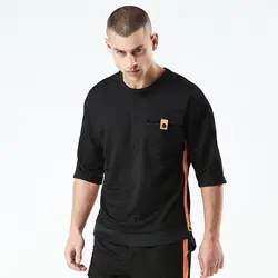 2018 новый летний Для мужчин комплект 2 шт. спортивный костюм короткий рукав с капюшоном футболка + шорты комплект из двух предметов