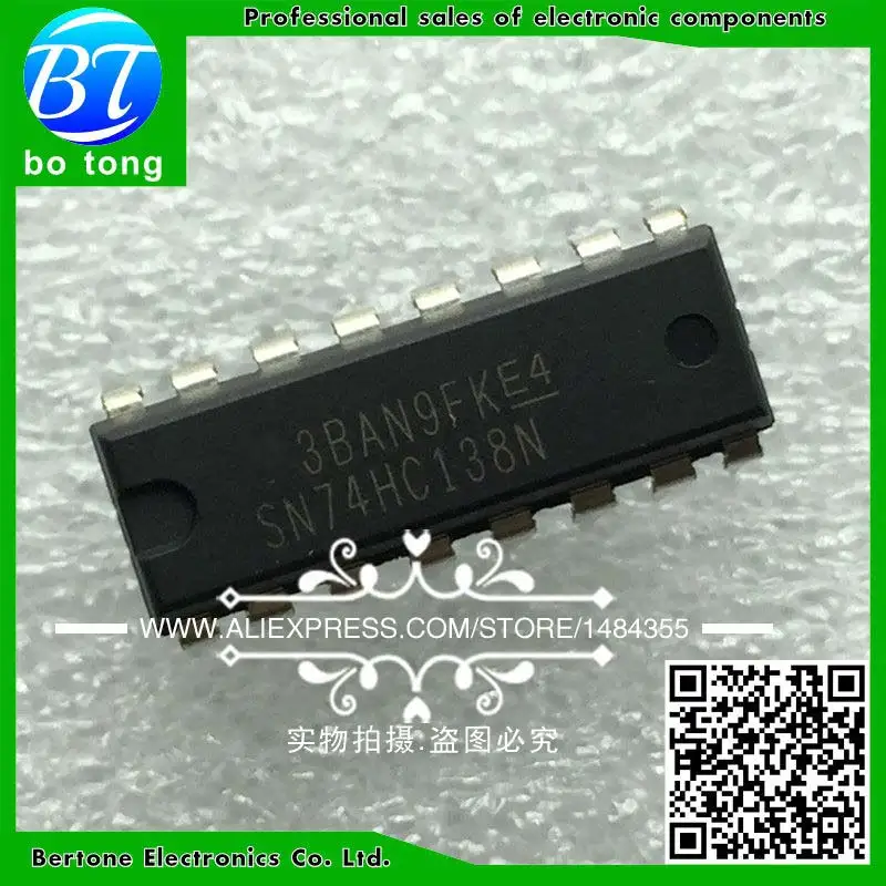 

200PCS SN74HC138N DIP16 SN74HC138 DIP 74HC138N 74HC138 new and original IC