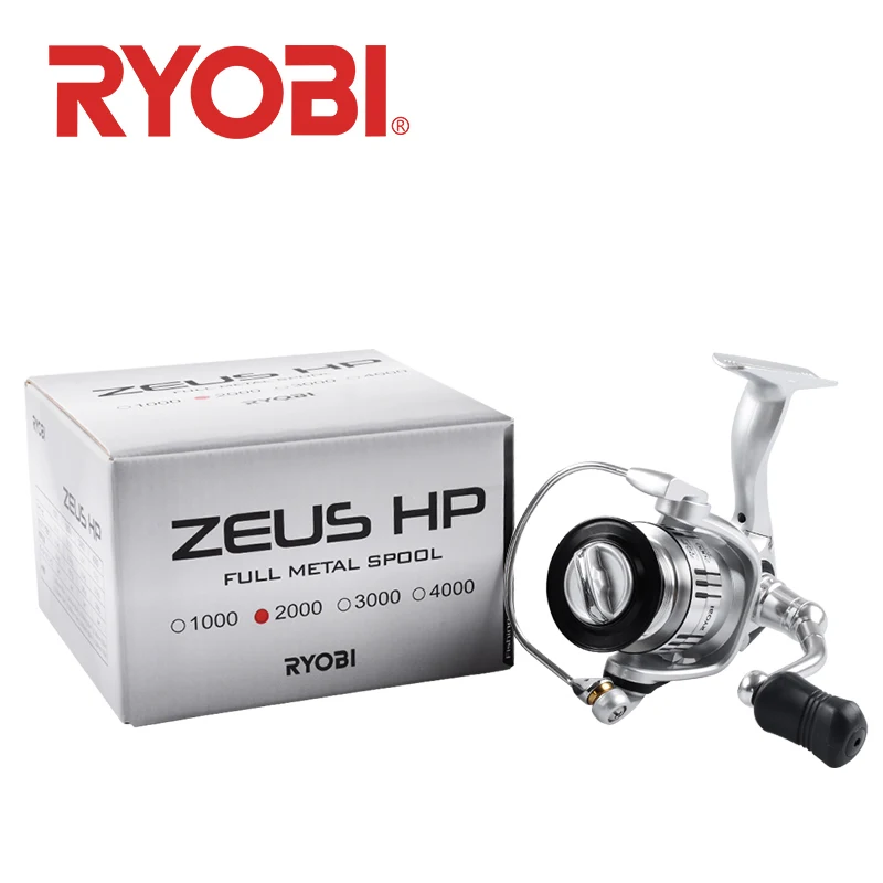 RYOBI ZEUS Спиннинг рыболовная Катушка 2000/3000/4000/6000/8000 6+ 1BB Макс Перетащите 10 кг Saltewater металлическая катушка для рыбалки на карпа, катушка Водонепроницаемость