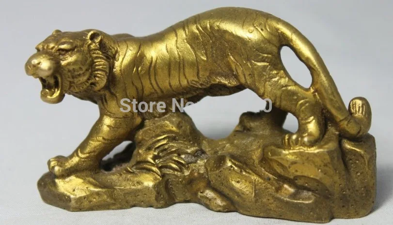 

Old coppersmith Copper Choi Niu crafts ornaments 53cm opening gifts of art