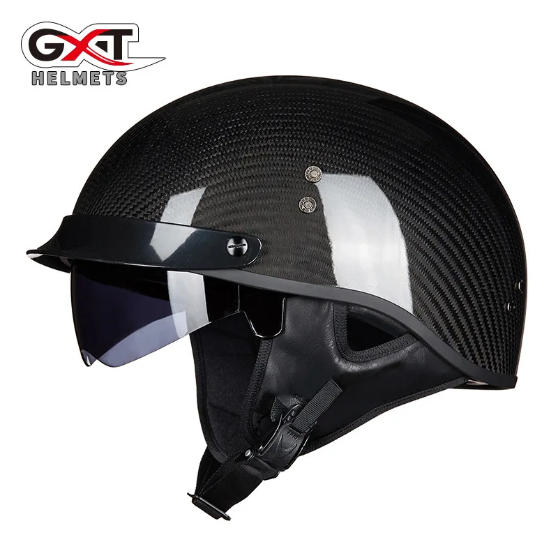 Download GXT Carbon Fiber Motorcycle Helmet Motor Harley Helmet ...