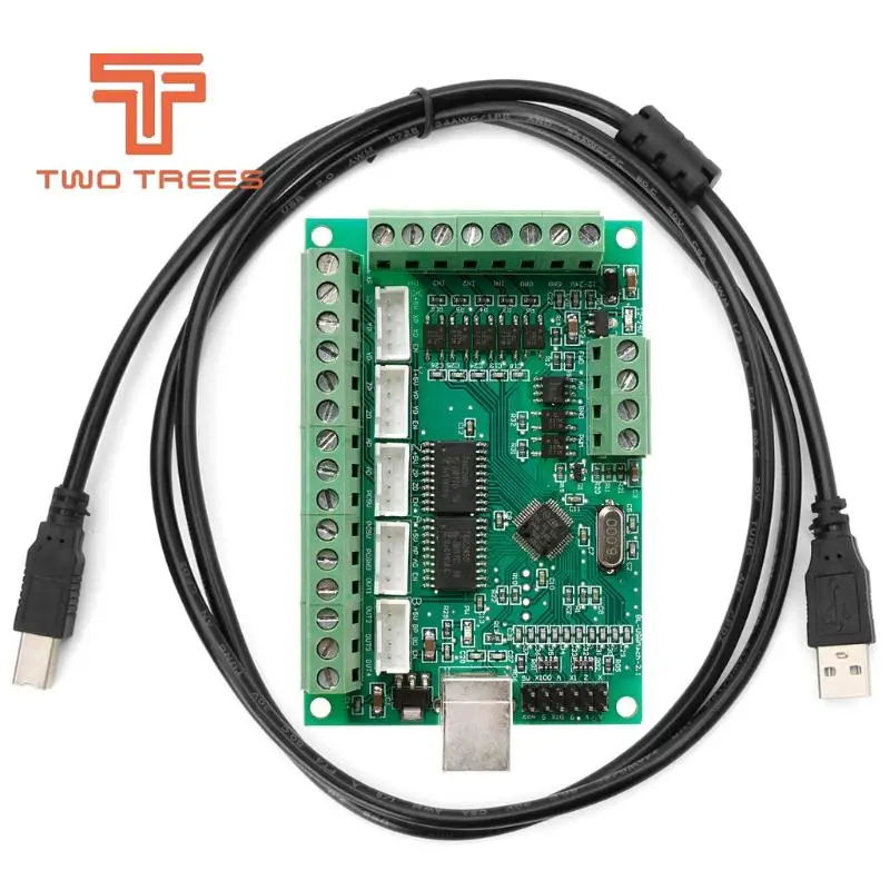 

MACH3 100Khz CNC USB Breakout Board 5 Axis Interface Driver Motion Controller Control engraving machine control Interface