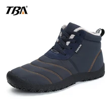 2019 TBA Для мужчин плюшевые зимние сапоги, ботильоны теплая ткань Slip-on ботильоны для мужчин Для мужчин зимняя Уличная обувь плюс размер 35-46