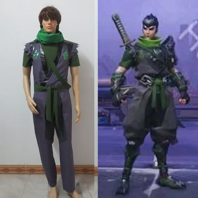 ow genji cosplay costume
