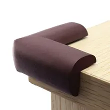 8 шт. защита кромок защита углов Детская безопасность Подушка детская мягкая коричневая