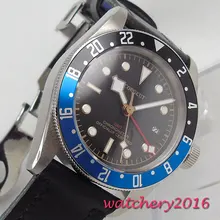 41mm Corgeut Black Dial Sapphire Glass Super LUME GMT Date Top Brand Blue & Blakc Rotating Bezel Automatic Movement men's Watch 41mm Corgeut Black Dial Sapphire Glass Super LUME GMT Date Top Brand Blue & Blakc Rotating Bezel Automatic Movement men's Watch
