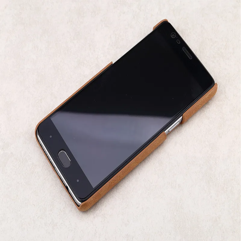 Oneplus 3 Caso MOFi original duro caso oneplus 3 cubierta de cuero caso de silicona suave tpu fundas A3000 uno más 3 Caso 3 t capas