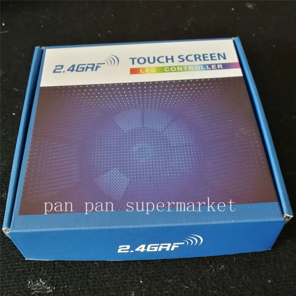 DC12-24A одноцветная Светодиодная лента RF control ler+ 2,4G сенсорный экран RF пульт дистанционного управления