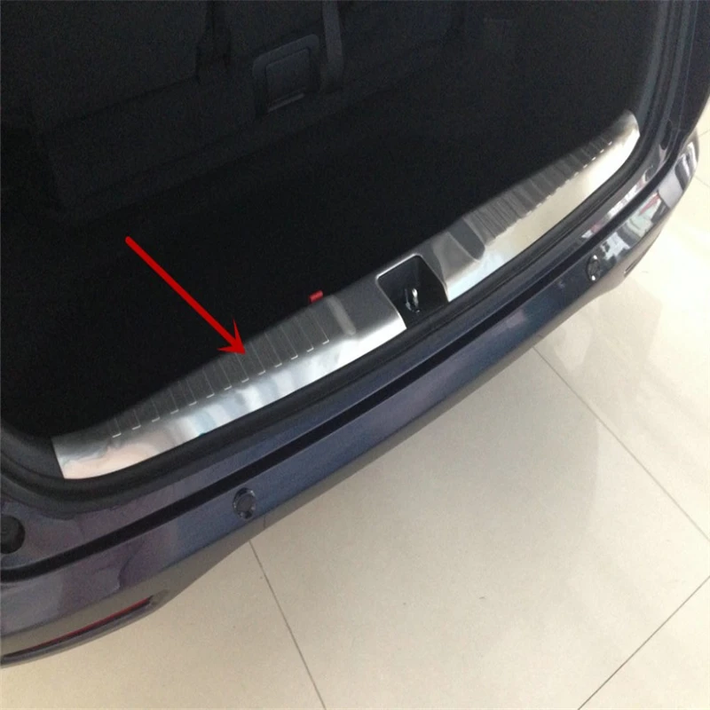 

WELKINRY car cover For Honda Odyssey RC1 RC2 2013 2014 2015 2016 2017 stainless steel tail rear box gate doorsill threshold trim