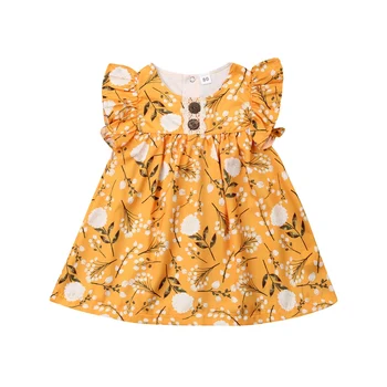 

Pudcoco 2019 New Brand Summer Baby Girls Kids Baby Party Bridesmaid Formal Flower Holiday Dresses Birthday Party Tutu Dress 0-3Y