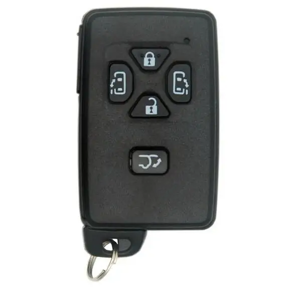 4/5 Замена кнопки Smart Remote ключ чехла для Toyota Previa Alphard Автозапуск брелока крышка