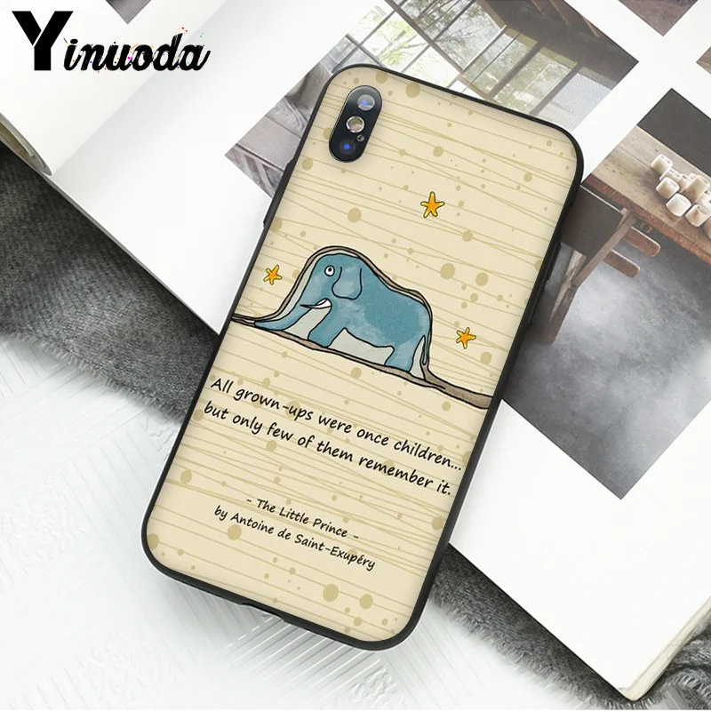 Роскошный высококачественный защитный чехол Yinuoda The Little Prince DIY для iPhone 8 7 6 6S Plus 5 5S SE XR X XS MAX Coque Shell