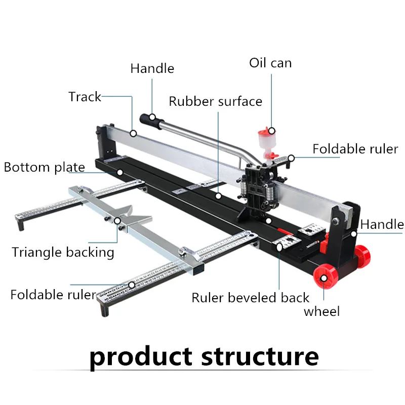 

Tile Cutting Machine Push Knife Manual High Precision Push Type Household Decoration Small Cut Floor Tiles Cutter Multifunction