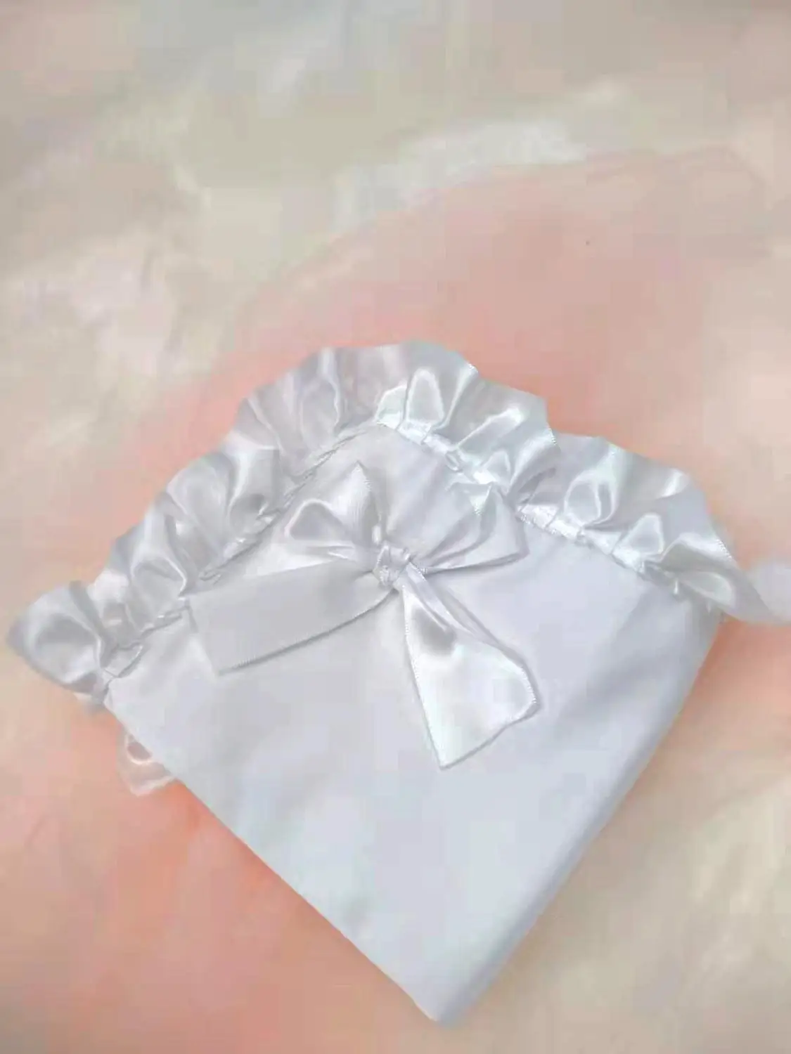  Baby premium Satin lace handkerchiefs crochet hankies women/ladies wedding handkerchief Baptismal e
