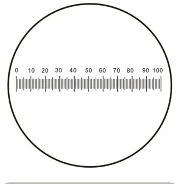 0.05MM Glass Slide Scale Measuring Microscope Micrometer Calibration