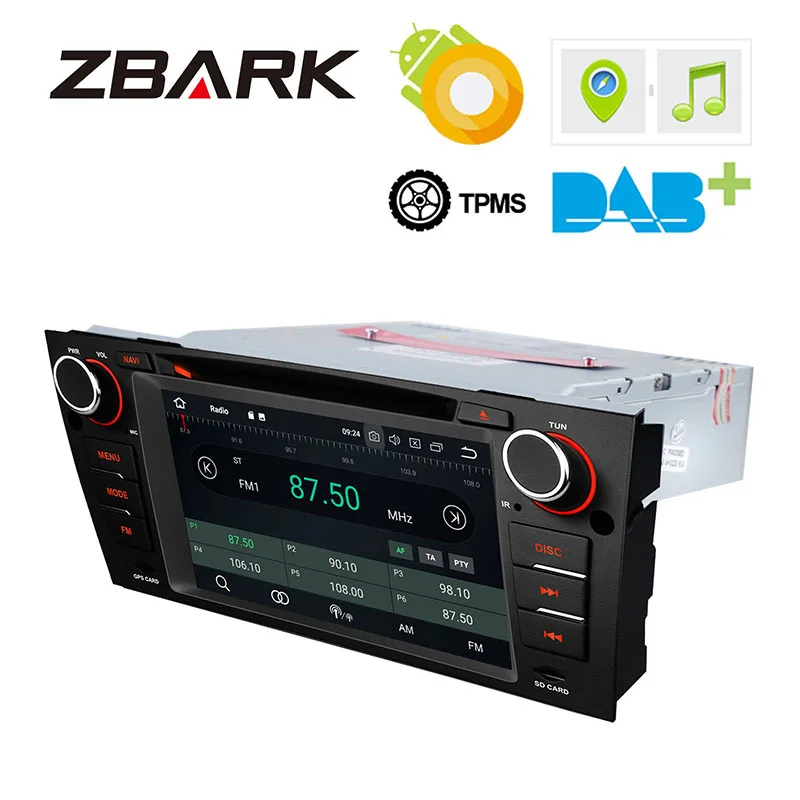 Perfect RAM 4G Android 8.0 Car DVD Player Stereo GPS for BMW E90 Sedan E91 Touring E92 Coupe E93 Convertible 2007 2008 2009 YH907002A 3
