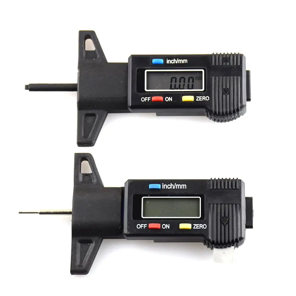 

Car 0-25.4mm Digital Tyre Tire Tread Depth Tester Gauge Meter Measurer Tool Caliper LCD Display Tpms Tire Monitoring System