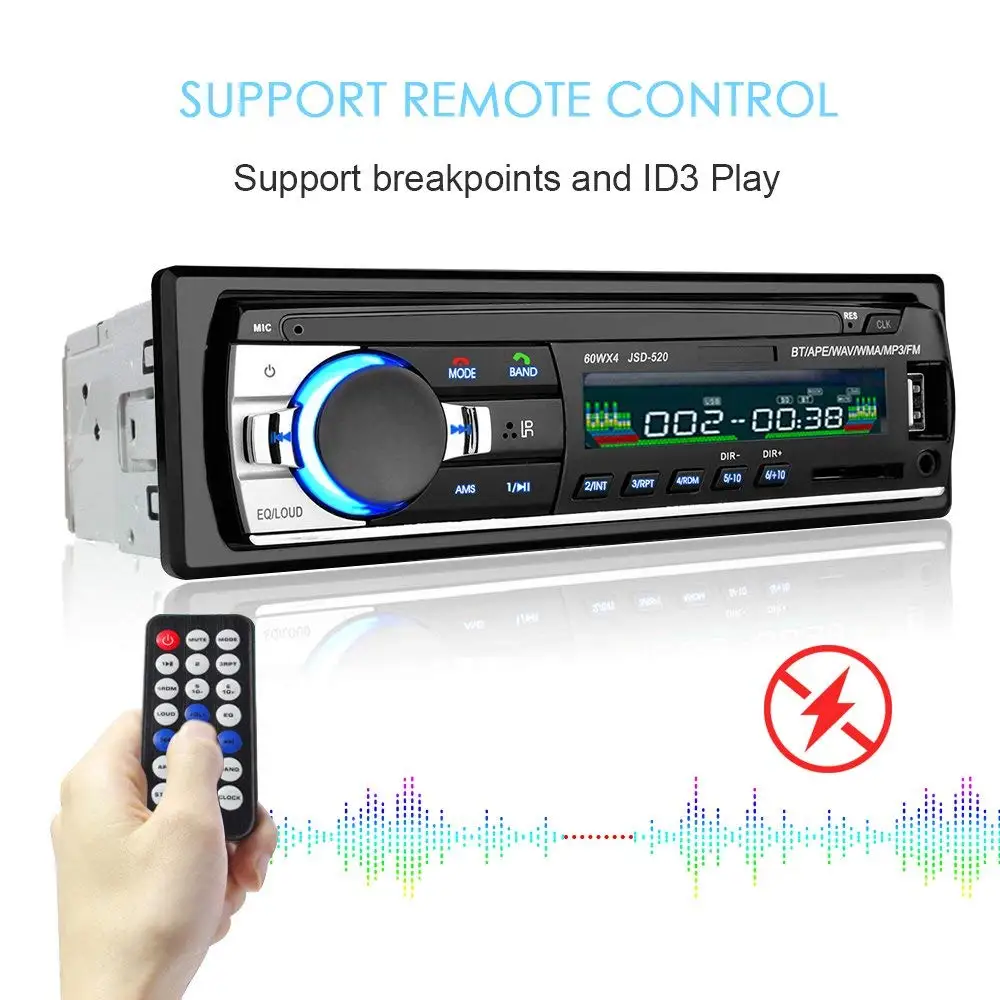1 шт. Авто Android bluetooth автомобильный стерео Multimidia Mp3 плеер usb din радиоприемник