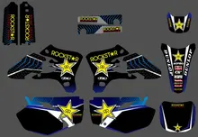 GRAPHICS&BACKGROUNDS DECALS STICKERS Kits for Yamaha YZ250F YZ450F YZF250 YZF450 2003 2004 2005 YZ 250F 450F YZF 250 450