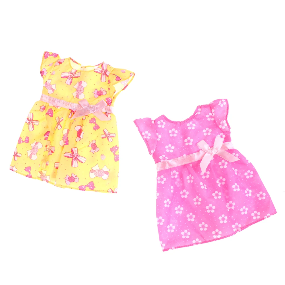 1PCS Doll Clothes Accessories Princess Dress Doll Clothes Fit 43cm baby