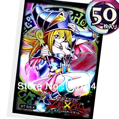 YuGiOh Dark Magician Girl Card Sleeves Yu Gi Oh Protector casein Board