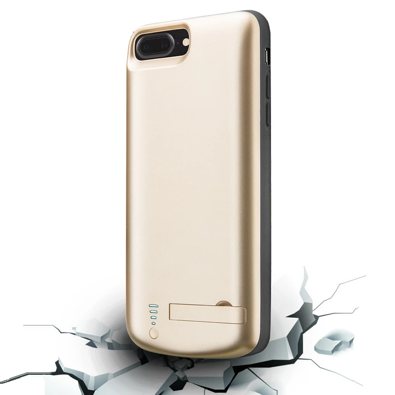 Портативный чехол с зарядным устройством для iPhone X/Xs/8/7/6s/6 внешним аккумулятором