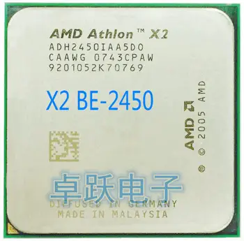 

AMD Athlon X2 BE 2450 BE2450 2.5 GHz Dual-Core CPU Processor ADH2450IAA5DO Socket AM2 free shipping