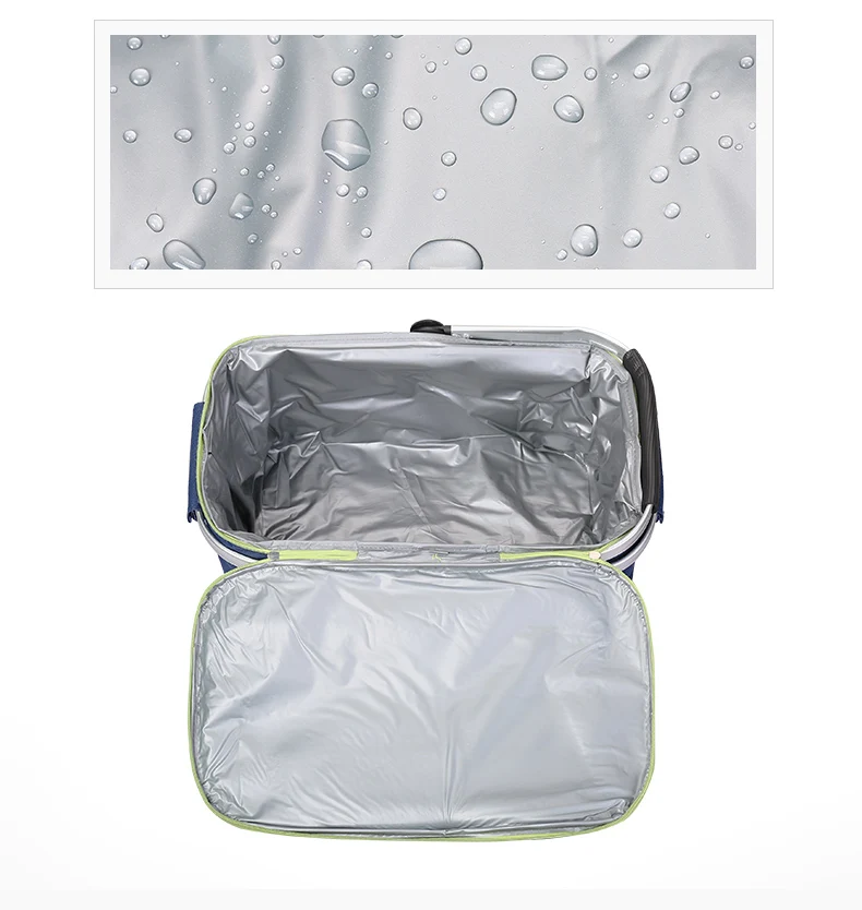 Корзина для пикника на открытом воздухе сумка для пикника Теплоизоляционный охлаждающий пакет охлаждающая сумка коробка Продовольственная корзина, ручная корзина