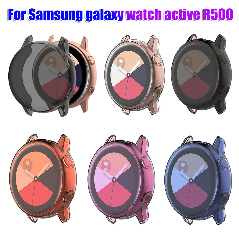 2019 для samsung Galaxy Watch Active 40 мм умный протектор часов чехол тонкий TPU Экран Защитная