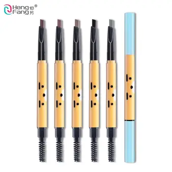 

5 Colors Long-lasting Waterproof Automatic Eyebrow Pencil Soft and Smooth Fashion Eye 0.14g Makeup Brand HengFang #H6533