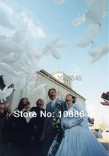Free shipping 100pcs/lot high quality inflatable helium Pigeon balloon white doves wedding balloon decoration pe Free shipping 100pcs/lot high quality inflatable helium Pigeon balloon white doves wedding balloon decoration pe
