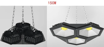 

[Seven Neon]2018 Hexagon adjustable bracket 50-350W led high bay light outdoor waterproof landscape lighting Tower Chandelier