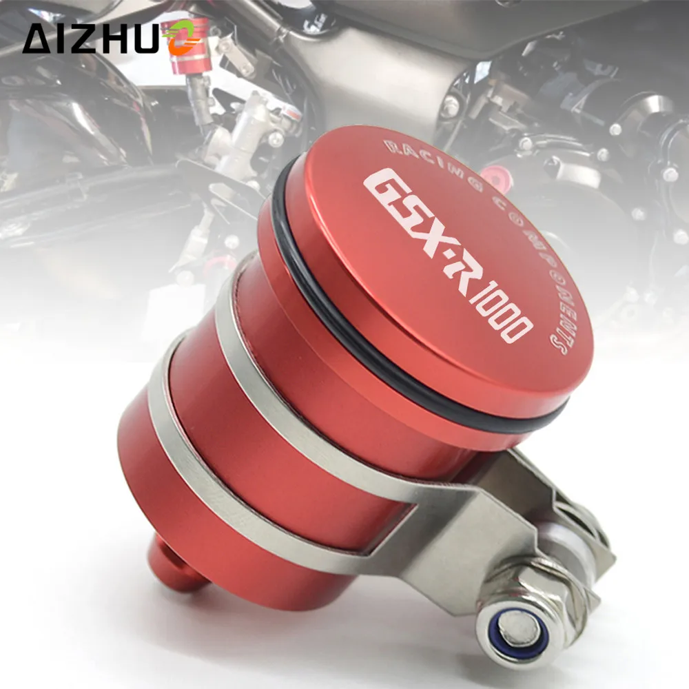 

FOR SUZUKI GSXR1000 GSXR 1000 2007-2016 Motorcycle Oil Cup Brake Fluid Reservoir Clutch Tank Oil Fluid Cup With GSXR 1000