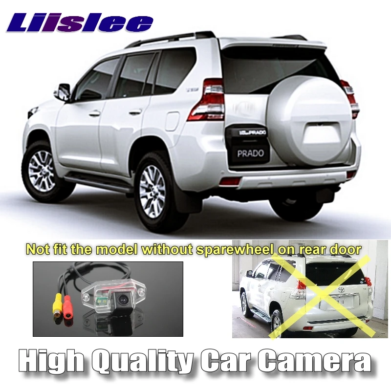 

LiisLee Car Camera For TOYOTA Land Cruiser Prado LC 90 120 150 1996~2017 High Quality Rear View Back Up Camera For | CCD + RCA