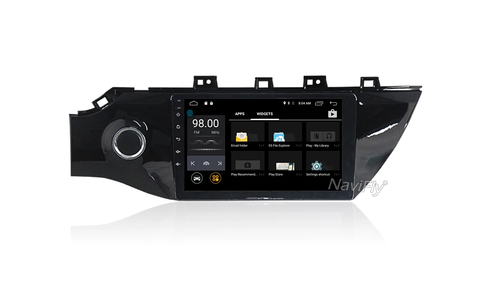 Top Navifly android7.1 Car DVD Player with GPS bluetooth 4G wifi radio fit for kia k2 rio 2016 2017 2018 multimedia Stereo Head Unit 12