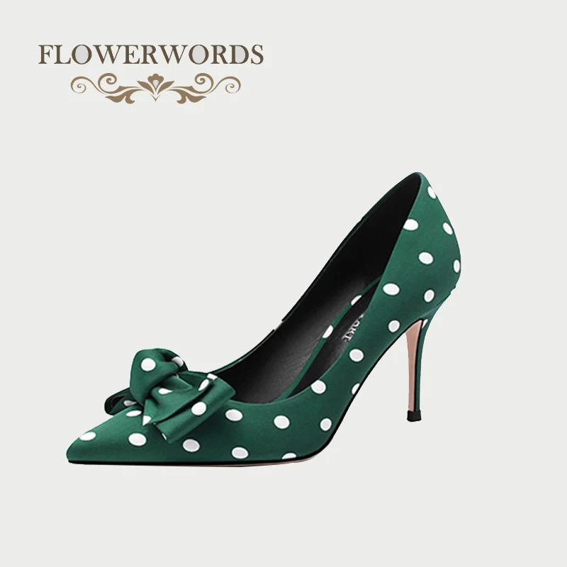 

heels women shoes high heels silk leather spot shoes women pumps lady shoes woman shoes sexy wedding chaussure