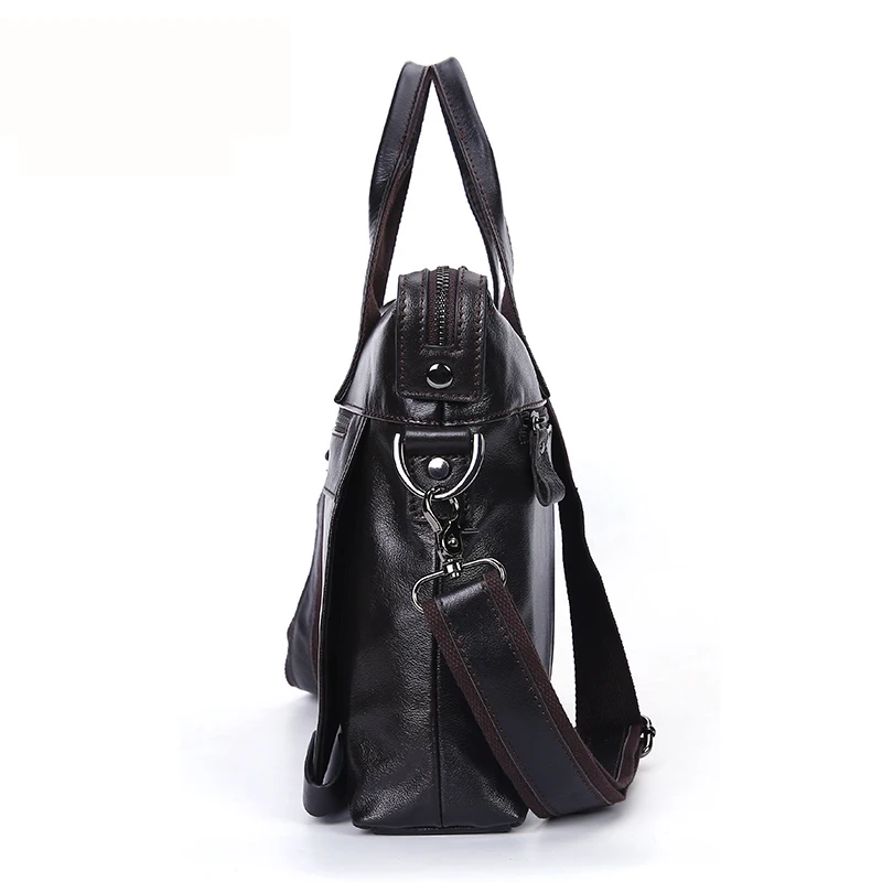 LOVMAXI جلد أصلي للرجال حقيبة الأعمال الرجال أكياس Crossbody أكياس كمبيوتر محمول حمل حقائب حقيبة يد الرجال حقيبة ساعي
