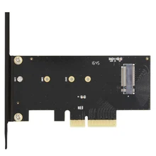M.2 NVME SSD NGFF для pcie x4 адаптер M ключ интерфейс Поддерживаемые карты PCI Express 3.0x4 2230- 2280 Размеры M.2 Full Speed хорошее