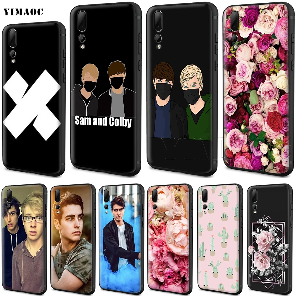 

YIMAOC Sam and Colby Silicone Case for Huawei Honor Mate P smart Y7 Y9 8C 20 10 8x Nova 3i 3 Lite Pro Prime 2018 2019