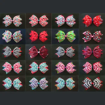 

20 pcs BLESSING Happy Girl Hair Accessories 5.5" Girls' Hair Accessories HairBows