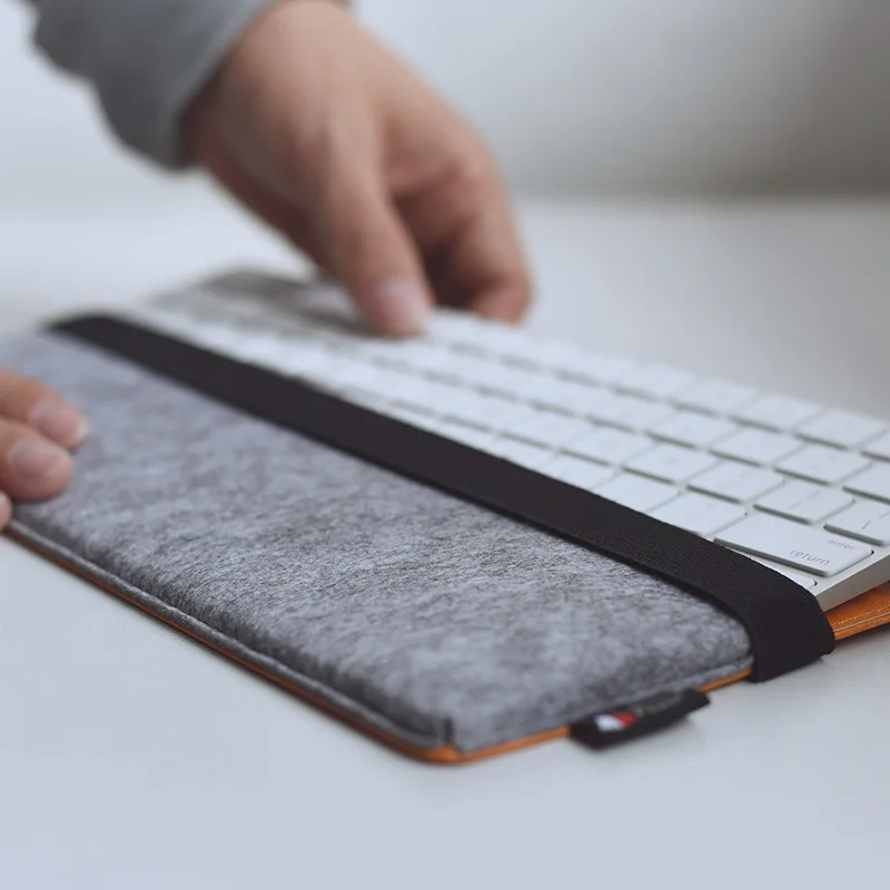 Защитный чехол из искусственной кожи для хранения Apple Magic Keyboard|Аксессуары мышей и