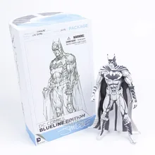 DC COMICS Бэтмен Blueline Edition ПВХ фигурка Коллекционная модель игрушки 16,5 см
