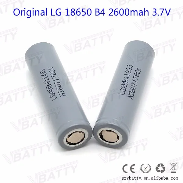 LG B4 18650 2600mah