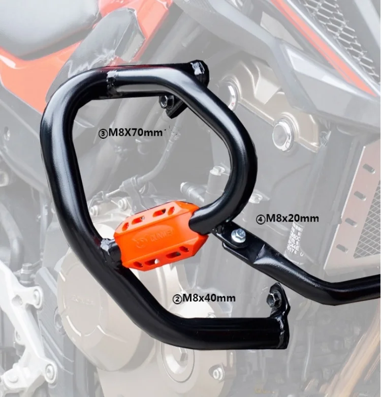 Защитная крышка двигателя мотоцикла для Honda CB500F Модифицированная Передняя