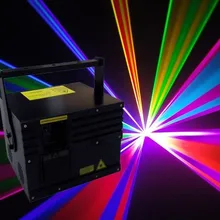 2 Вт Лазерный rgb Полноцветный 2000 МВт RGB лазер 2 Вт rgb огни этап DT30K сканер R 637nm/500 МВт, G500mW, B1W+ Flightcase