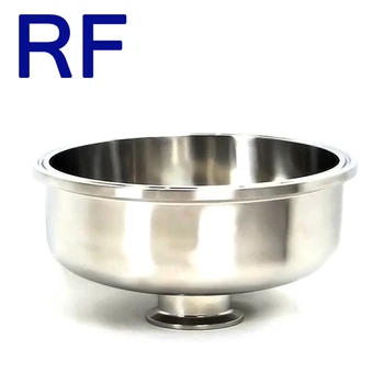 

RF 4"x2" Tri Clamp Bowl Reducer, Hemisphere Reducer SS304 Sanitary Stainless Steel BHO Closed Loop Extractor Spare Parts