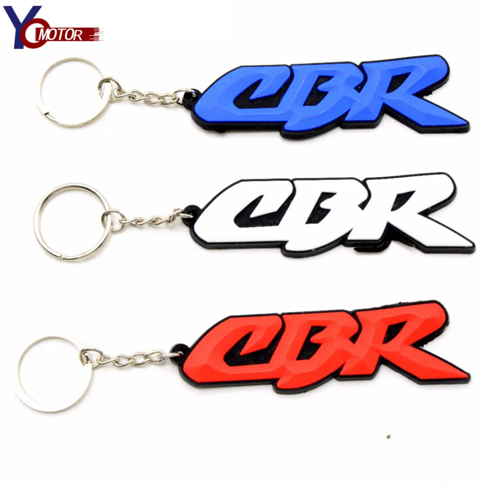 Резиновый брелок для ключей YAMAHA YZF R6 R1 KAWASAKI Suzuki GSXR HONDA CBR BMW DUCATI|Накладки и